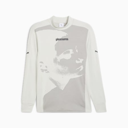 푸마 X 플레저스 베이스 레이어<br>PUMA x PLEASURES Base Layer, Warm White, small-KOR