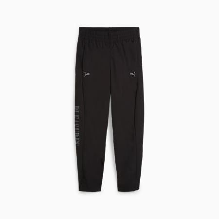 PUMA x PLEASURES Men's Track Pants, PUMA Black, small