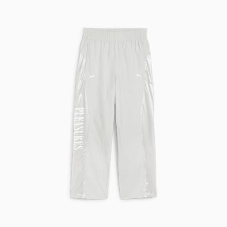 Pantaloni da corsa PUMA x PLEASURES da uomo, Glacial Gray, small