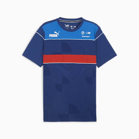 T-shirt da motorsport SDS BMW M Motorsport da uomo, Pro Blue-M Color, small