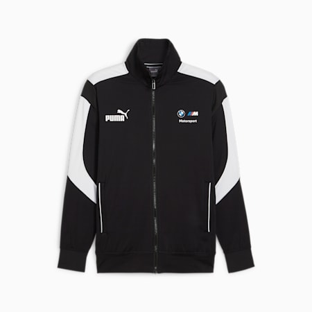 BMW M Motorsport Men's MT7+ Track Jacket, PUMA Black, small-PHL