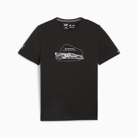 BMW M Motorsport Graphic T-shirt voor heren, PUMA Black, small