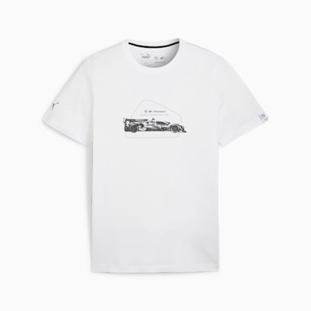 T-shirt grafica BMW M Motorsport ESS da uomo, PUMA White, small