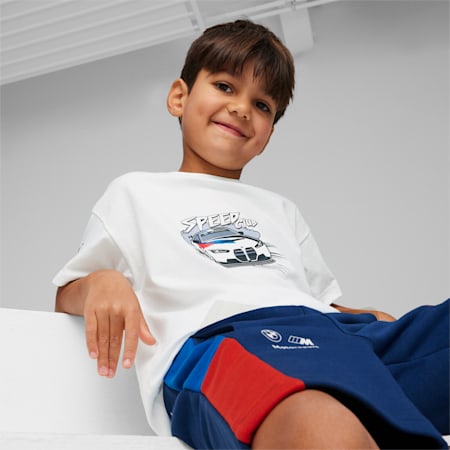 Dziecięca koszulka BMW M Motorsport, PUMA White, small