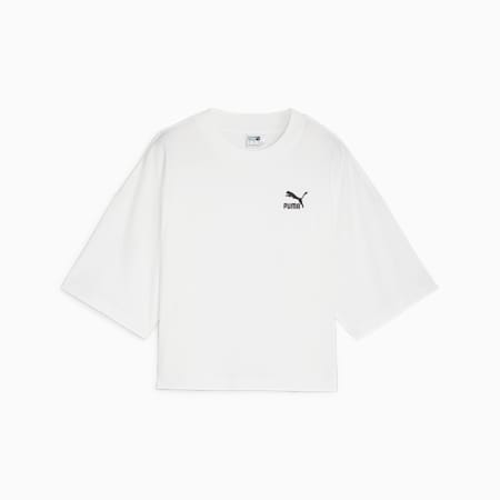 BETTER CLASSICS T-shirtjurk voor dames, PUMA White, small