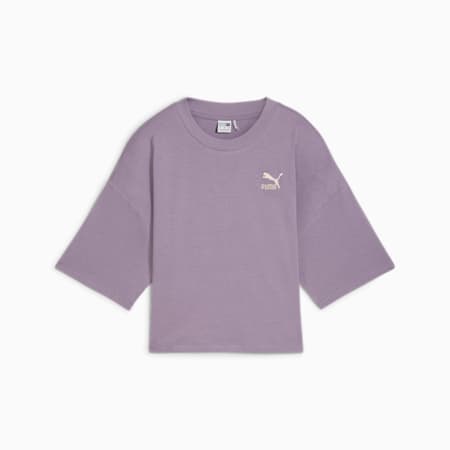 BETTER CLASSICS Women's Tee, Pale Plum, small-AUS