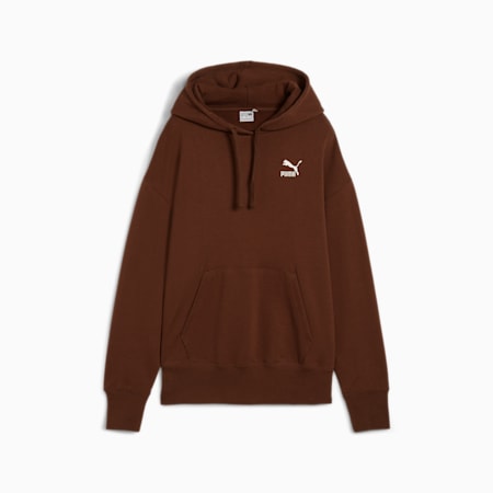 Puma retro logo fleece hoodie shop