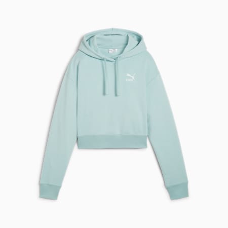 Sudadera con capucha BETTER CLASSICS para mujer, Turquoise Surf, small