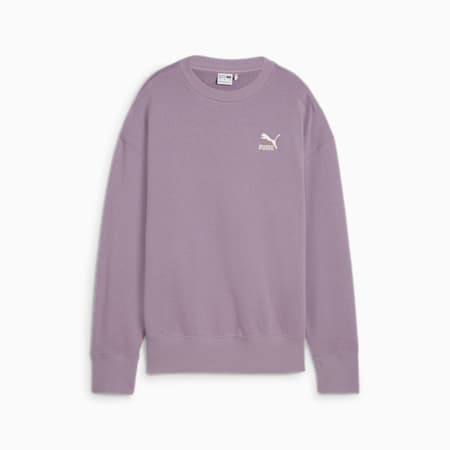 BETTER CLASSICS Relaxed Women's Crew, Pale Plum, small