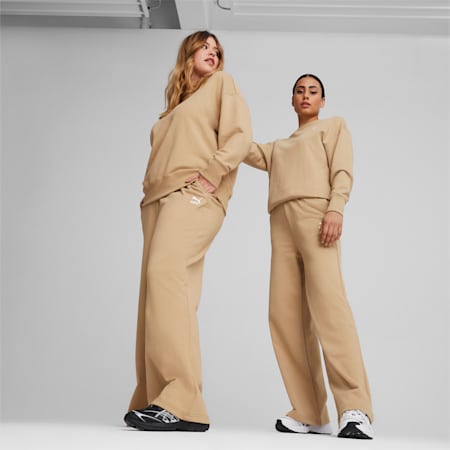 BETTER CLASSICS Women's Sweatpants, Prairie Tan, small-AUS