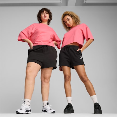 BETTER CLASSICS Women's Shorts, PUMA Black, small-AUS