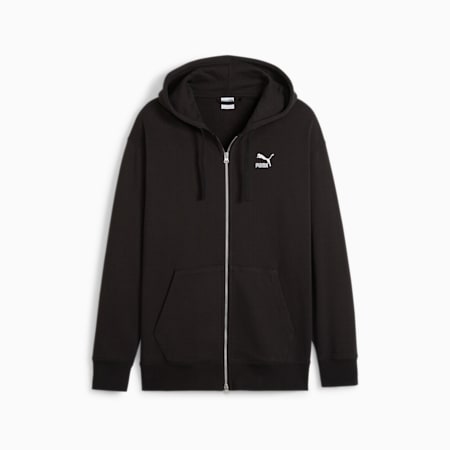 BETTER CLASSICS hoodie met volledige rits, PUMA Black, small