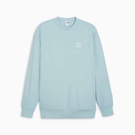 CLASSICS Sweatshirt mit Waffelstruktur Herren, Turquoise Surf, small
