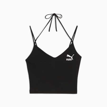 Puma gothic floral crop 2025 top
