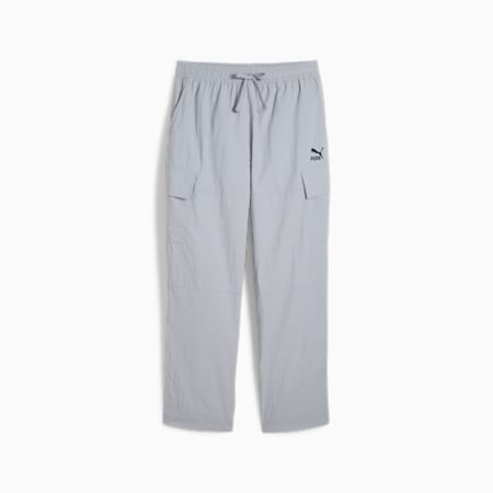 CLASSICS Men's Cargo Pants, Gray Fog, small-DFA