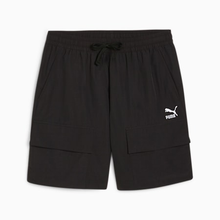 CLASSICS Men's Cargo Shorts, PUMA Black, small-AUS