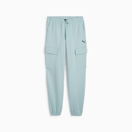 DARE TO Relaxed Women's Sweatpants, Turquoise Surf, small