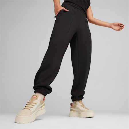 INFUSE Women's Relaxed Sweatpants, PUMA Black, small
