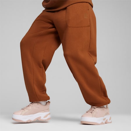 INFUSE Relaxed Women's Sweatpants, Teak, small-AUS