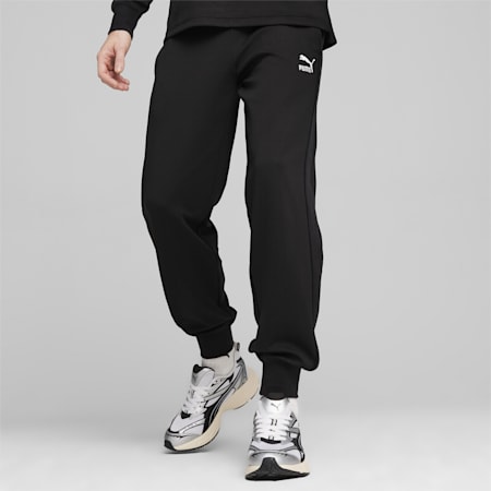 T7 Men's Track Pants, PUMA Black, small