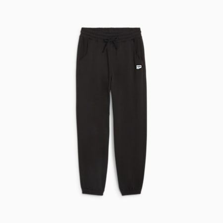 DOWNTOWN Women's Relaxed Sweatpants, PUMA Black, small