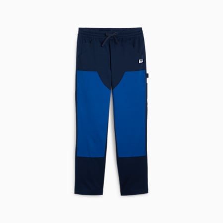 DOWNTOWN Double Knee Pants, Club Navy, small-IDN