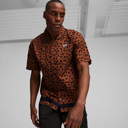 Chemise léopard homme sale