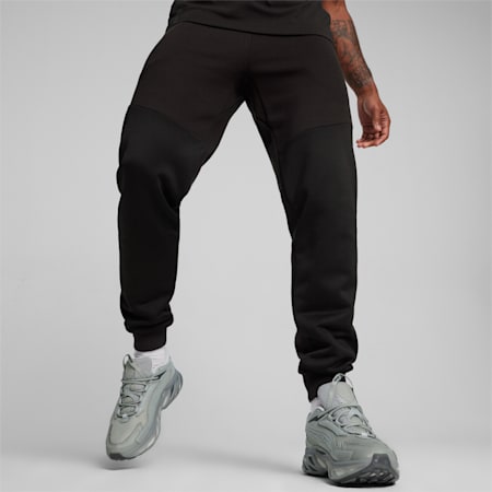 PUMATECH Men's Sweatpants, PUMA Black, small-AUS