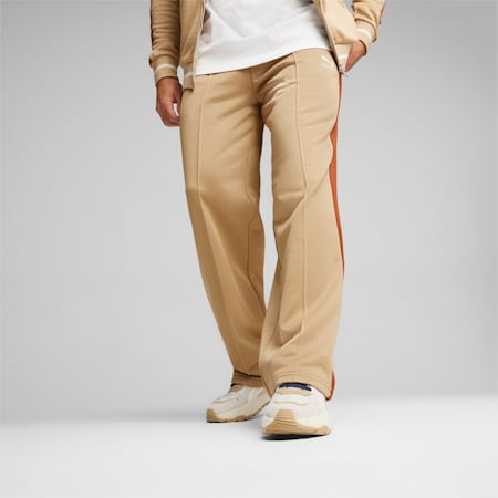 T7 Men's Track Pants, Prairie Tan, small-AUS