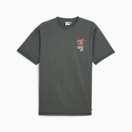 Polo RE:COLLECTION unisex, Mineral Gray, small-PER