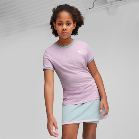 CLASSICS Match Point T-Shirt Teenager, Grape Mist, small