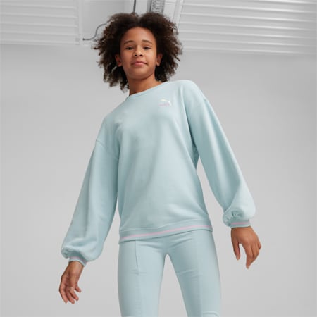 CLASSICS Match Point Youth Sweatshirt, Turquoise Surf, small