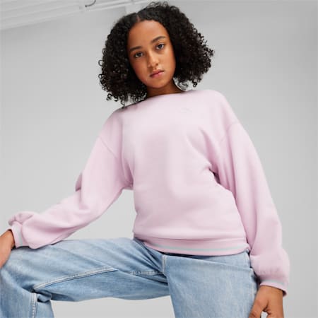 CLASSICS Match Point Sweatshirt Teenager, Grape Mist, small
