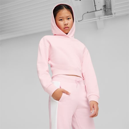 BETTER CLASSICS hoodie voor meisjes, Whisp Of Pink, small