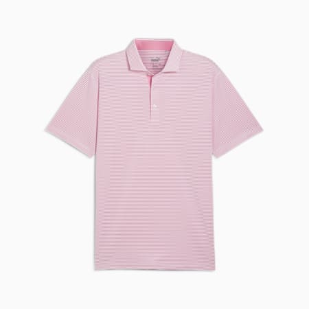 Isle Men's Golf Pique Polo, Mauved Out-White Glow, small-IDN