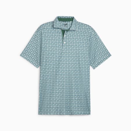 MATTR Essex Men's Golf Polo, Vine-Zen Blue, small-AUS