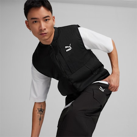 CLASSICS Vest, PUMA Black, small-SEA