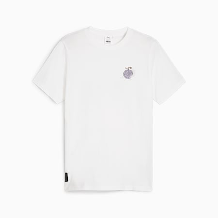 Camiseta con gráficos para hombre PUMA x One Piece, PUMA White, small
