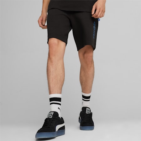 PUMA x PLAYSTATION® Men's 8" Shorts, PUMA Black, small