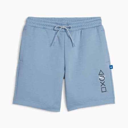 PUMA x PLAYSTATION® Men's 8" Shorts, Zen Blue, small