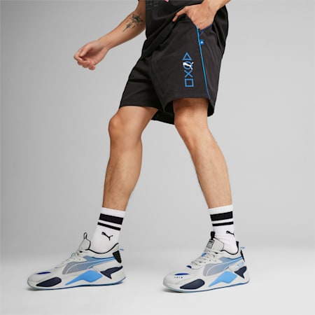 Short PUMA x PLAYSTATION, PUMA Black, small-DFA