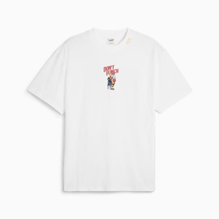 The Joker basketbal-T-shirt, PUMA White, small