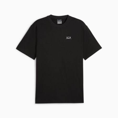 Jaws EMB Core Men's Tee, PUMA Black, small-AUS