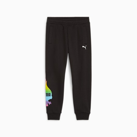 PUMA x TROLLS Kids' Sweatpants, PUMA Black, small-PHL