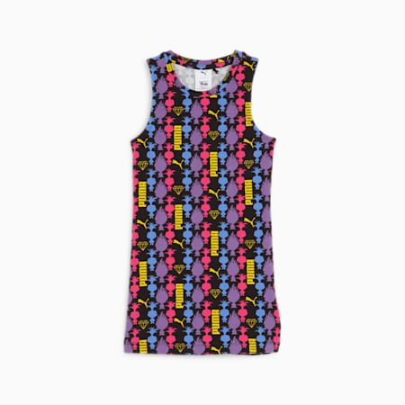 PUMA x TROLLS Kids' Dress, PUMA Black, small