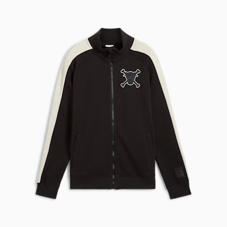 PUMA x ONE PIECE YouthT7 Jacket, PUMA Black, small