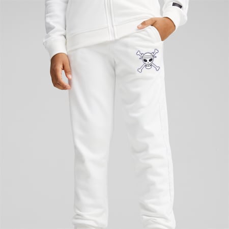 푸마 X 원피스 T7 트랙 팬츠 TR<br>PUMA X ONE PIECE T7 Pants, PUMA White, small-KOR