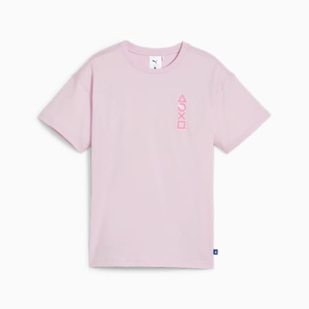 PUMA x PLAYSTATION T-Shirt Teenager, Grape Mist, small