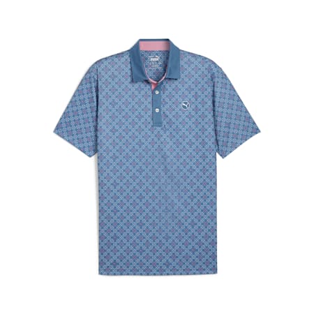 Polo Golf Pria Pure Monogram, Blue Horizon-Mauved Out, small-IDN