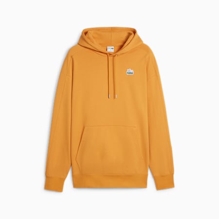 Hoodie T7 SUPER PUMA Homme, Ginger Tea, small